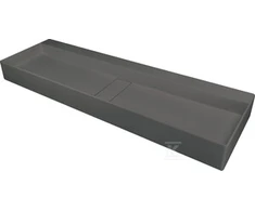Granite Projects Deante Blur, 120x40 cm, CQB_TU2S, antracito metalas