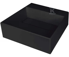 Granitinis praustuvas Deante Correo, 40x40 cm, CQR_NU4M, Nero