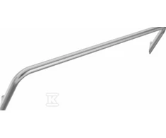 Deante Silia rankšluosčių kabykla ADI_F621, Brushed steel