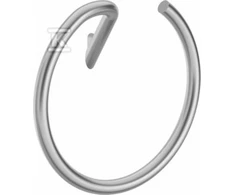 Deante Silia ring rankšluosčių kabykla ADI_F611, Brushed steel