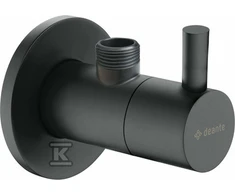 Deante Kampinis vožtuvas su 1 / 2 "keramikos galvute - 3 / 8" - apvalus