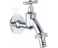 Deante IŠLEIDIMO VOŽTUVAS SU ADAPTERIU-1/2" CHR