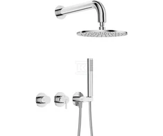 Potinkinis dušo komplektas Deante Silia NQS_00YK, Chrome