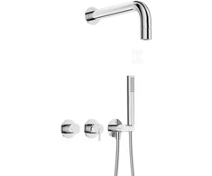 Potinkinis dušo komplektas Deante Silia NQS_00XK, Chrome