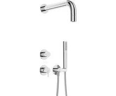Potinkinis dušo komplektas Deante Silia NQS_09XK, Chrome