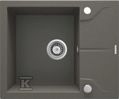 Deante granitinė virtuvinė plautuvė Deante Andante, ZQN_T11A, Anthracite