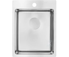 Virtuvinė plautuvė Deante Olfato ZPO_010E, Brushed steel