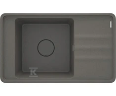 Granitinė virtuvinė plautuvė Deante Momi, ZKM_T11B, Anthracite metallic