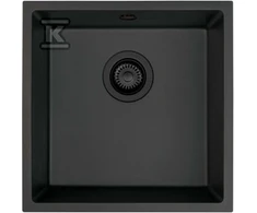 Deante granitinė virtuvinė plautuvė Deante Corda ZQA_G10A, Metallic graphite