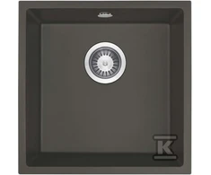 Deante granitinė virtuvinė plautuvė Deante Corda ZQA_T10A, Anthracite metallic