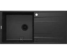 Deante granitinė virtuvinė plautuvė Deante Eridan ZQE G713, Metallic graphite