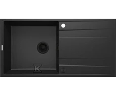 Deante granitinė virtuvinė plautuvė Deante Eridan ZQE G713, Metallic graphite
