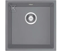 Deante granitinė virtuvinė plautuvė Deante Corda ZQA_S10A, Metallic pilkas