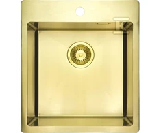 Virtuvinė plautuvė Deante Olfato Precious, ZPO_R10A, Brushed auksinis