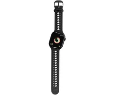 „Decoded“ silikoninis „Ares O“ dirželis, skirtas „Apple Watch 40/41/42 mm“ – juodas