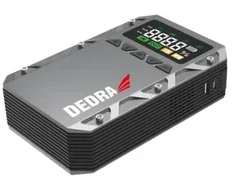 Dedra Powerbank su funkcija rozruchu silnika i kompresora 12000mAh, 150 PSI, wyświetlacz LED DIGITAL