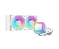 DeepCool LE240 WH V2 procesoriaus „viskas viename“ skysčio aušintuvas, 12 cm, baltas, 1 vnt.
