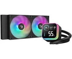 DeepCool LQ240 procesoriaus skysčio aušinimo komplektas 12 cm juodas 1 vnt.