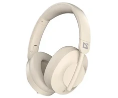Belaidės ant ausų dedamos ausinės Defender FreeMotion B485 ANC 63486 beige
