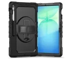 Dėklas na tablet 4kom.pl TECH-PROTECT SOLID GALAXY TAB S10 FE+ PLUS 13.1 X620 / X626B Juodas