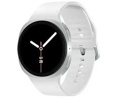 Samsung „Galaxy Watch 8“ 3,81 cm (1,5 colio) AMOLED 44 mm Skaitmeninis 480 x 480 pikselių Jutiklinis ekranas Sidabrinis „Wi-Fi“ GPS