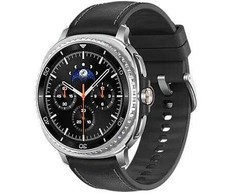 Samsung „Galaxy Watch 8 Classic“ (1,34 colio), AMOLED, 46 mm, skaitmeninis, 438 x 438 pikselių, lietimui jautrus ekranas, „Wi-Fi“, GPS, juodas