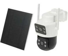 Apti Delta Cctv LAUKO SAULĖS ENERGIJOS IP KAMERA SU PIR JUTIKLIU ICSEE-W41SD-SOLAR-AOV Wi-Fi - 4 Mpx 3.6 mm