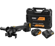 Kampinis šlifuoklis DeWalt DCG45MP2T; 18 V; 2x5,0 Ah akum.