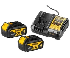 DEWALT.Įkroviklis DCB1104 +2x4,0Ah DCB1104M2