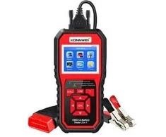 Miernik Diagnostinis matuoklis, OBD2 skaitytuvas, akumuliatoriaus testeris Konnwei KW870