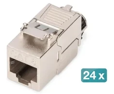 Digitus Modulis CAT 8.1 Keystone, ekranowany, beznarzędziowe złącze montażowe - 24 vnt.