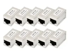 Digitus DN-93905-10 kabelių lizdinio / kištukinio jungčių tipo keitiklis RJ-45 Sidabras