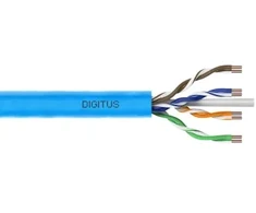Digitus DIGITUS instaliacinis kabelis cat.6A, U/UTP, B2ca, AWG 23/1, LSOH, 100m, mėlynas