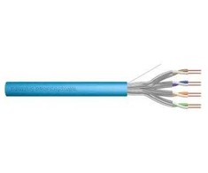 Digitus Instaliacinis kabelis cat.6A, U/FTP, B2ca, AWG 23/1, LSOH, 100m, mėlynas, kartonas