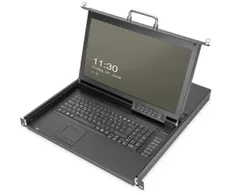 Digitus DS-72220-6GE konsola rackowa 43,2 cm (17") 1920 x 1080 px Juodas 1U