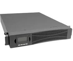 DIGITUS Nepertraukiamo maitinimo šaltinis UPS Online Rack 19" LCD, 3000VA/3000W, 6x12V/9Ah, 8xC13, 1xC19, USB, RS232, RJ45