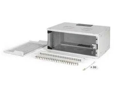 Digitus SOHO Pro network set, 483 mm (19"), 4U, 540 x 400 mm | DN-49200-SET | Light Pilkas