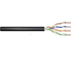 Digitus Professional U/UTP cat.5e PE kabelis lauko sausas juodas Fca DK-1511-V-5-OD /500m/
