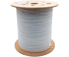 Digitus Professional Vidinis šviesolaidinis kabelis FTTH 2 su SC, SM jungtimis 9/125 OS2 G57A1, B2ca, LSOH, baltas, 1km.