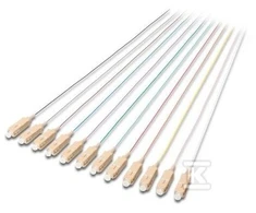 Digitus Pigtaile, Spalvotas, SC OM3 50 / 125 μ, Simplex, 2m, 12 vienetų (DK- 25221- 02 / 3)
