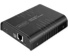 Adapteris AV Digitus DIGITUS HDMI KVM IP Receiver 4K/60Hz juoda