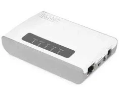 DIGITUS daugiafunkcis tinklo serveris, belaidis, 2 prievadų, USB 2.0, 300 Mbps DN-13024