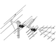 Dipol 28/5-12/21-60 Antena TV UHF/VHF