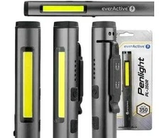 Dirbtuvių apžiūros žibintuvėlis COB LED UV lazerinis everActive PL-350R 350 liumenų IP54 su magnetu