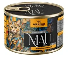 MAU Pate and Fillet kalakutiena with peanut butter - wet cat food - 185g