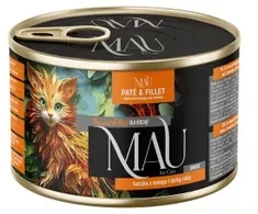 MAU Pate and Fillet Junior antiena with mango and rosehip - wet cat food - 185g