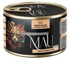 MAU Pate and Fillet Sterilised antiena with cranberries and lemon balm - wet cat food - 185g