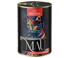 MAU Pate and Fillet jautiena with sweet potatoes and rosemary - wet cat food - 400g