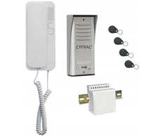 Cyfral COSMO SKAITMENINIS INTERPHONE, 1-NUOMININKAS Sidabrinis
