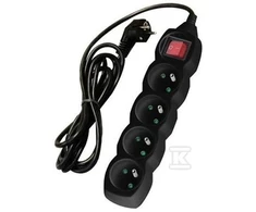 Dpm PLATINIMAS 4 GN Z/U SU Juodas Juodas 1,5 M